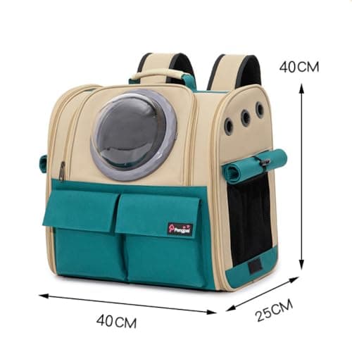 Sac à dos chat Kiepoar capsule 2 dômes 3 entrées