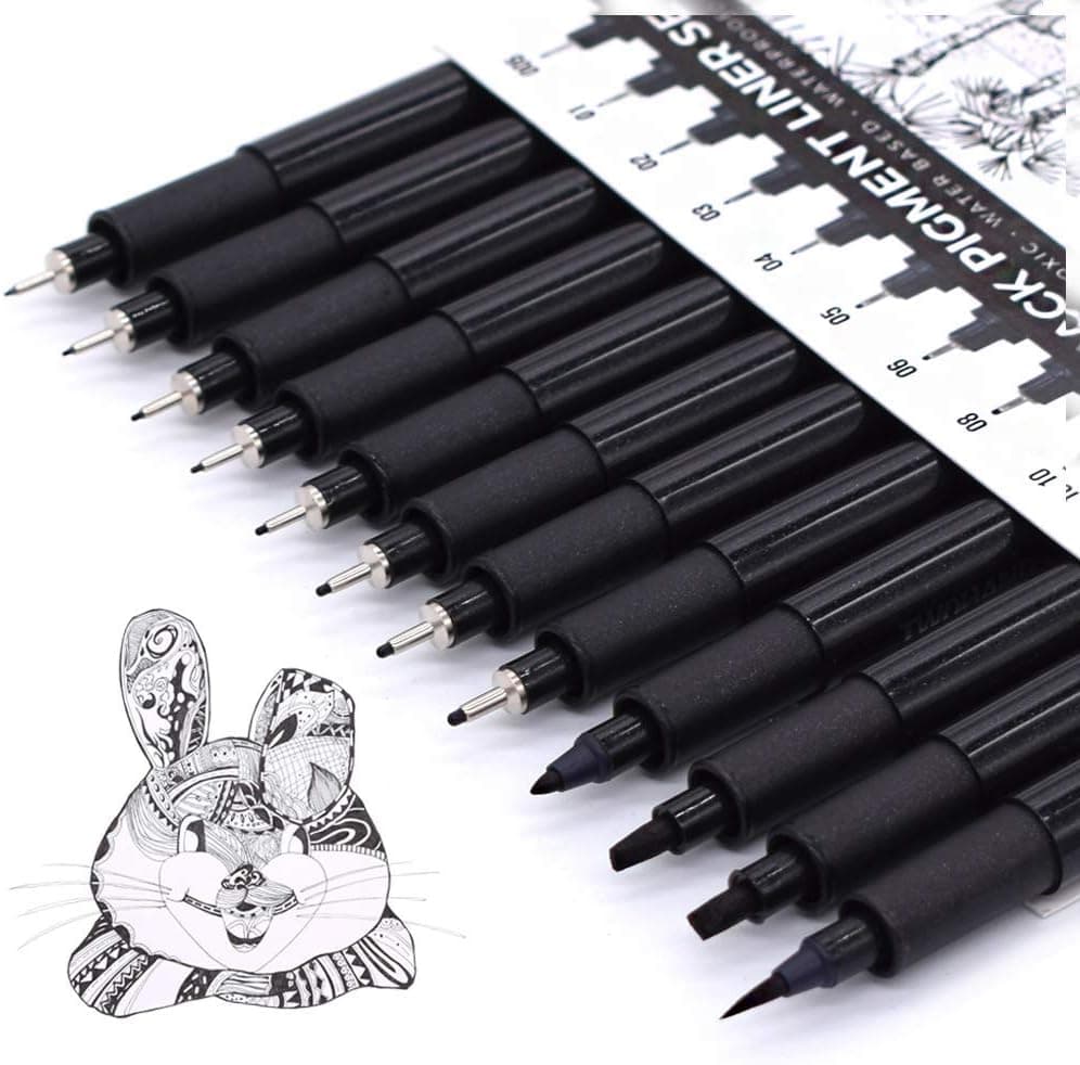 Stylos Pointe Fine TWOHANDS - Pack de 12
