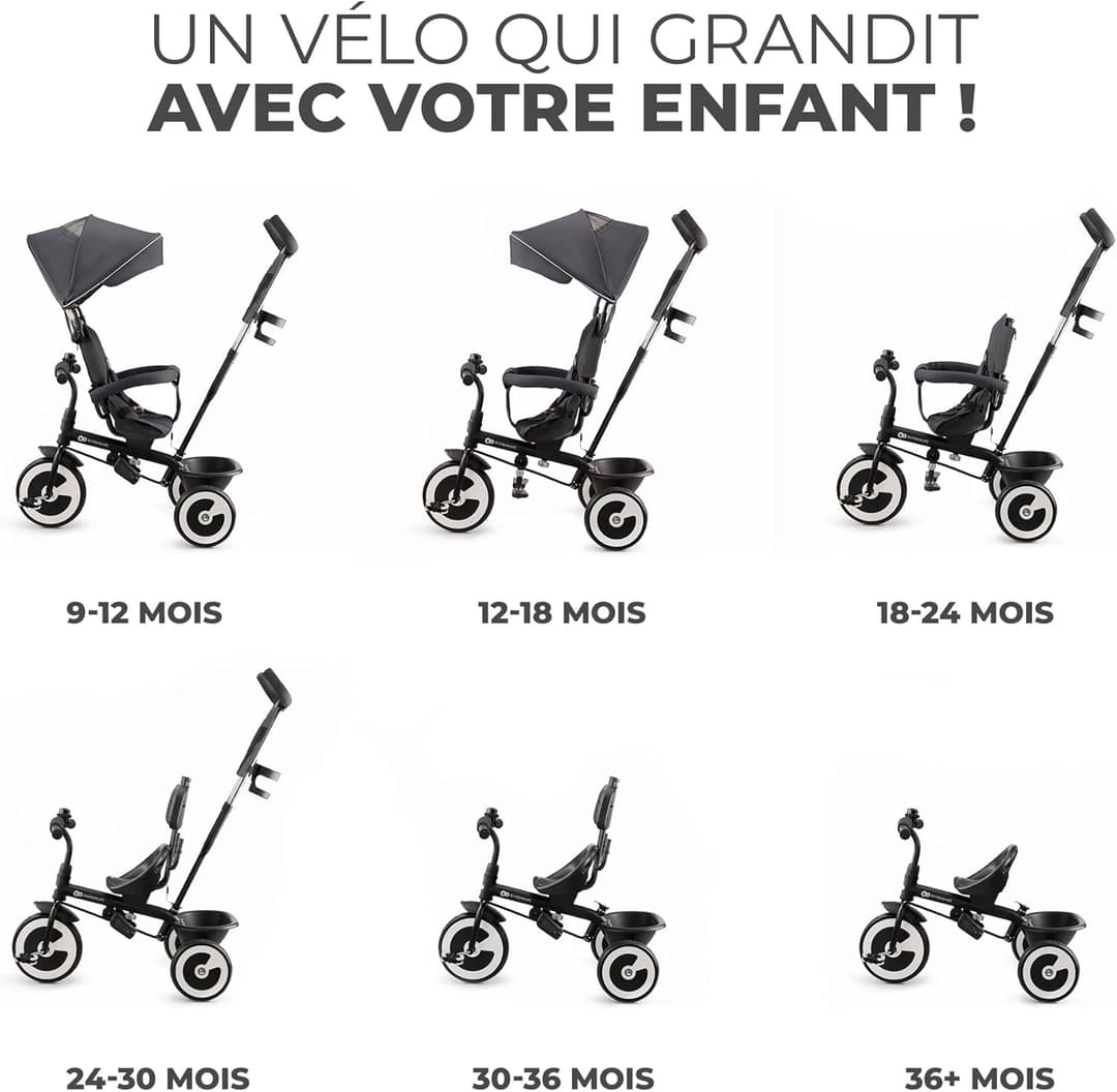 Tricycle Évolutif Kinderkraft Aston