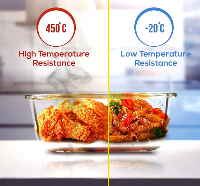 KICHLY Boîtes Alimentaires Verre