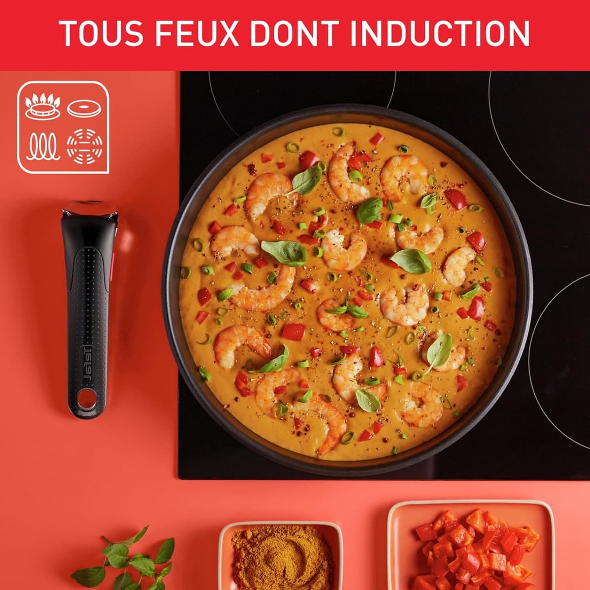 Tefal Ingenio: Batterie de Cuisine 10 pièces