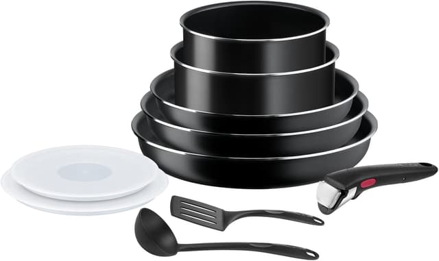 Tefal Ingenio 10 pièces: Batterie de Cuisine Antiadhésive