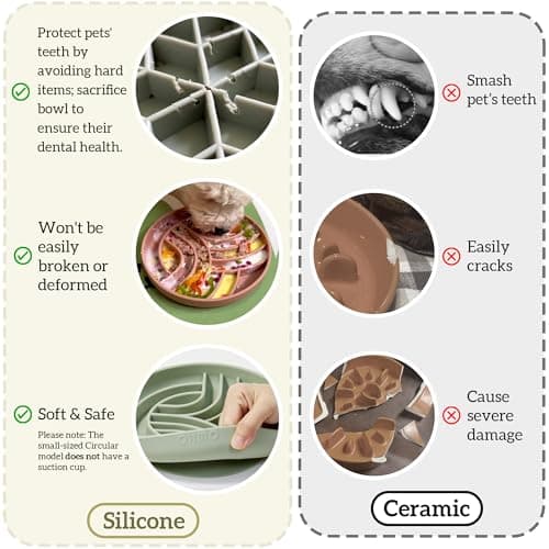 Gamelle anti-glouton OHMO Silicone Chat et Chaton