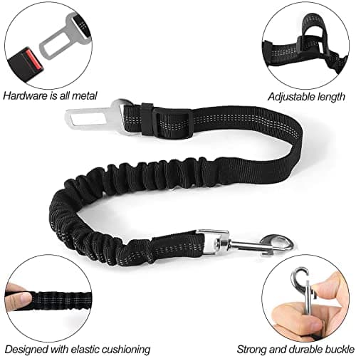 Ceinture Redamancy Chien Voiture Réglable 55-75 cm