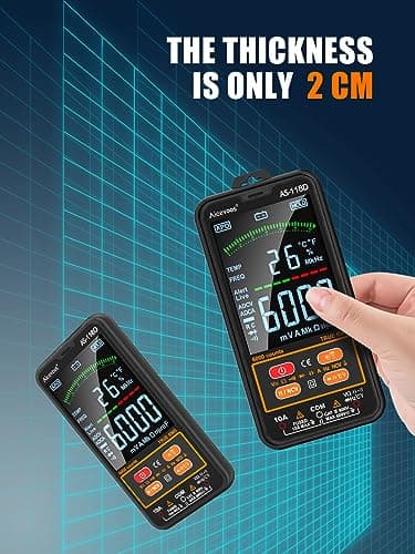 AS-118D Aicevoos Multimetre TRMS Intelligent 600V