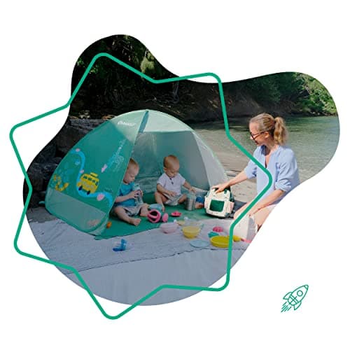 Tente Anti-UV Bébé Badabulle Pop-Up 125 x 100 cm
