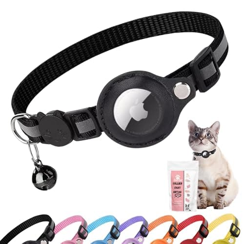 Collier chat Croc-Cat CROC 6 porte-traceur et clochette