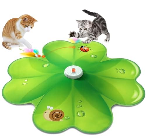 Jouet chat FEELNEEDY FN-P20 plumes et point rouge