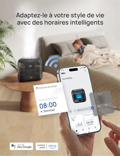 Humidificateur Dreo HM311S 4L connecté silencieux
