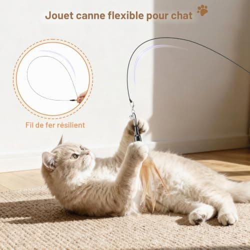 Plumeau chat Pawaboo DI-EU-PW-P029A501, 88 cm