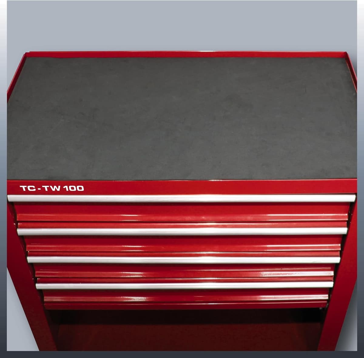 Chariot d'Atelier Einhell TC-TW 100 - 75kg, 4 Tiroirs, Roulettes