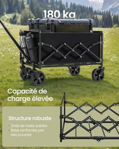 Chariot Pliable SONGMICS GFW909 90 L - Compact 5 kg