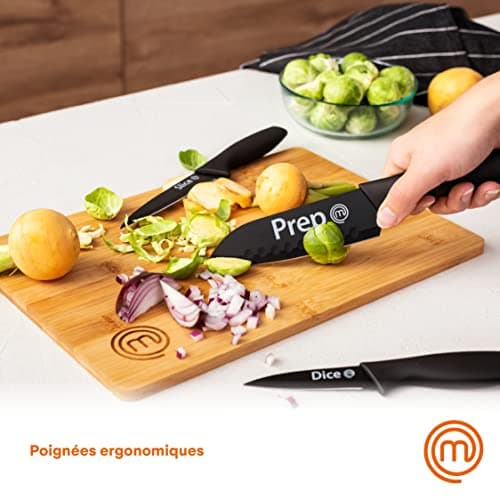 Set de 3 couteaux MasterChef office universel et chef