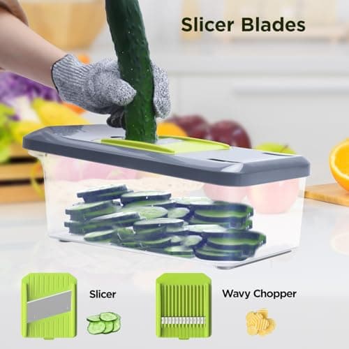 Mandoline MILcea Cuisine Multifonctions 6 lames inox