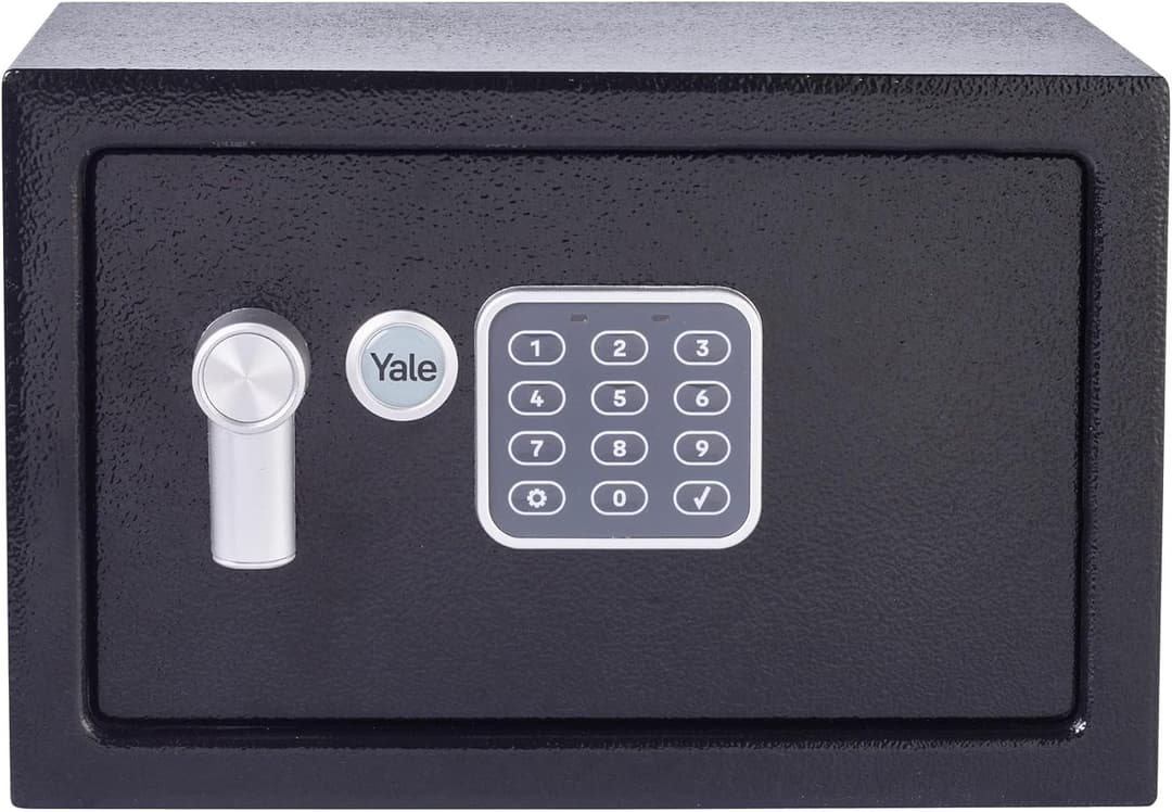 Coffre-Fort Yale Électronique 8.6L - Sécurité Optimale