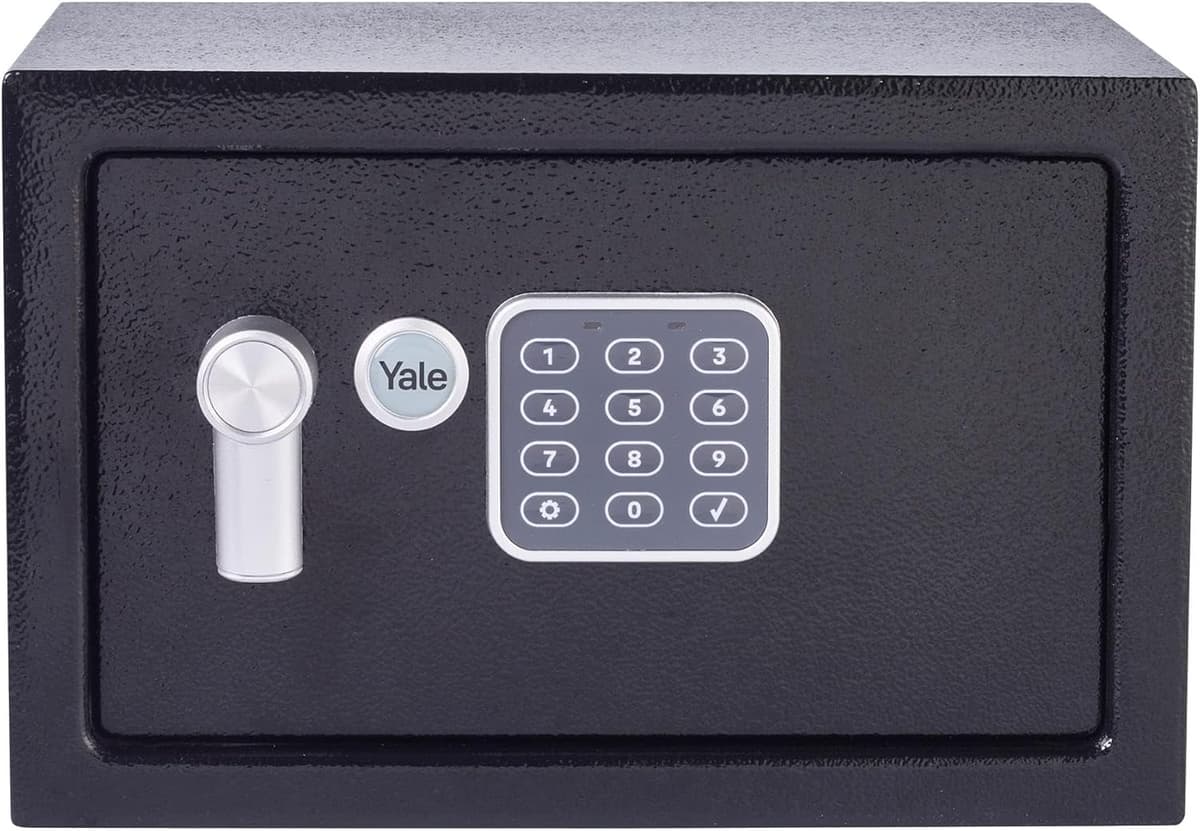 Coffre-Fort Yale Électronique 8.6L - Sécurité Optimale