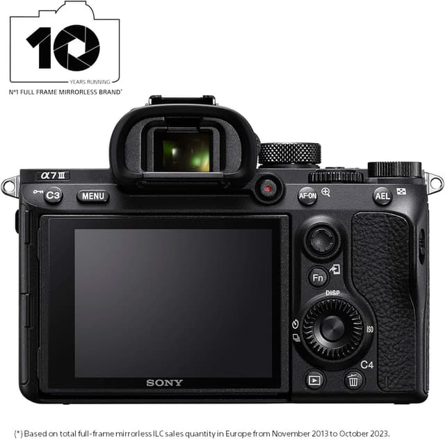 Sony Alpha 7 III - Appareil Photo Hybride Plein Format