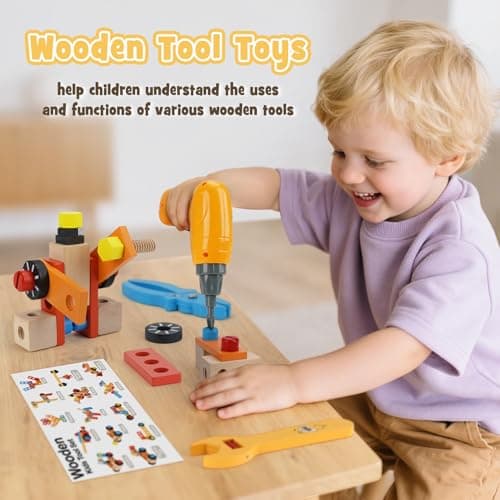 Boîte à outils enfant Vanplay MX083-Drill 39 pièces