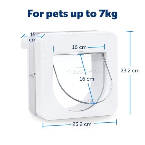 Chatière à puce PetSafe Petporte smart flap minuterie