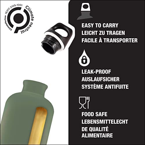 Gourde Traveller Leaf Green SIGG Aluminium 1L