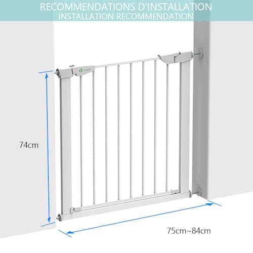 Barrière Extensible 75-84cm VOUNOT