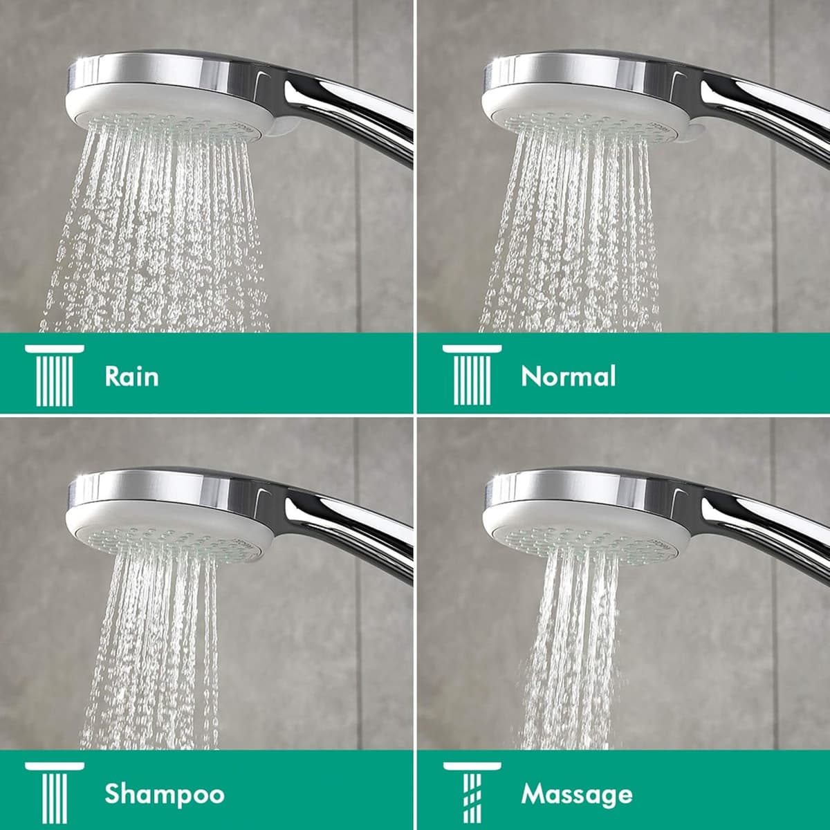 Hansgrohe Croma 100 - Pommeau de Douche Éco