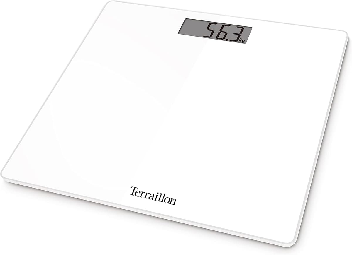 Pèse-personne Terraillon TSquare Blanc - Compact et élégant