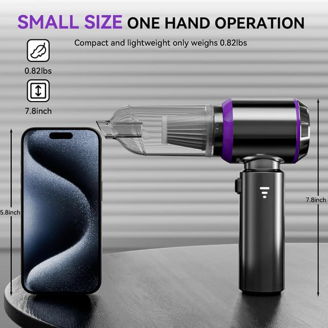 Aspirateur Main Puissant 18000Pa - Tidy Cats