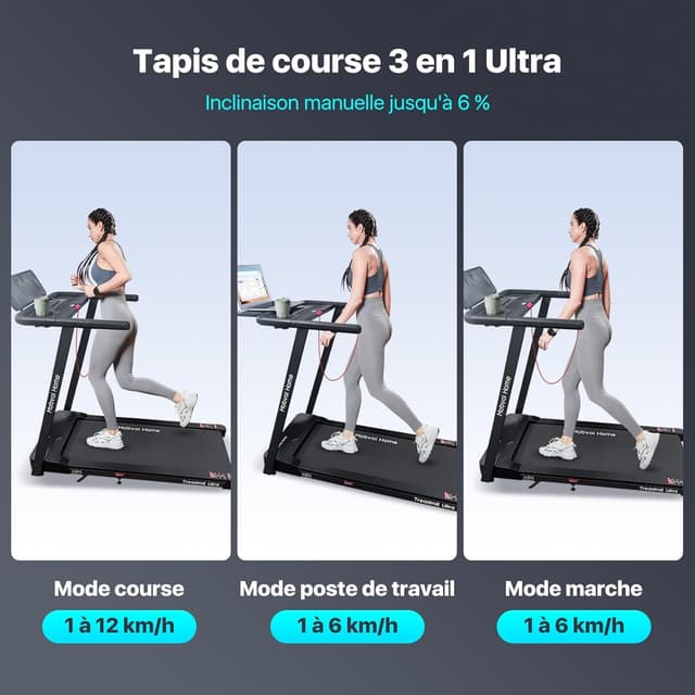 Tapis de Course Mobvoi Ultra 3 en 1