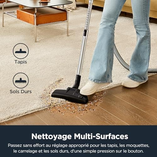 Eureka WhirlWind Sans Sac 700W - Aspirateur Sans Sac