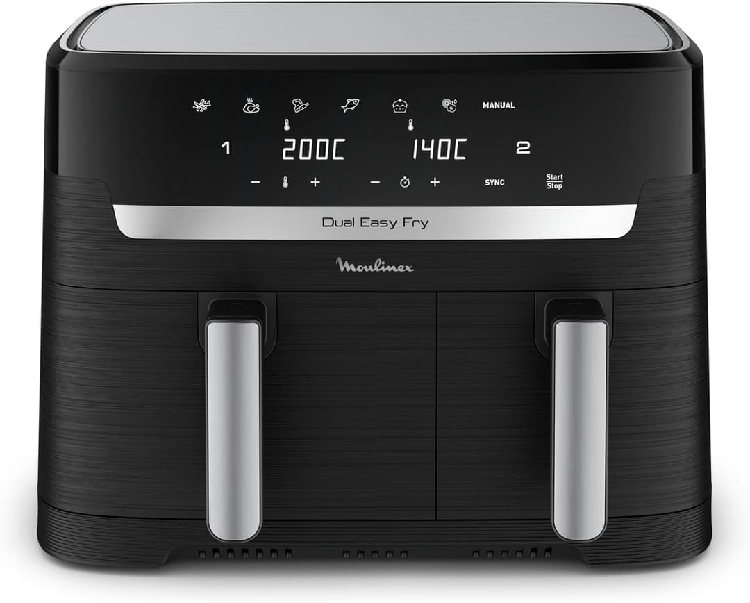 Moulinex Easy Fry Dual - Friteuse Air 8,3L
