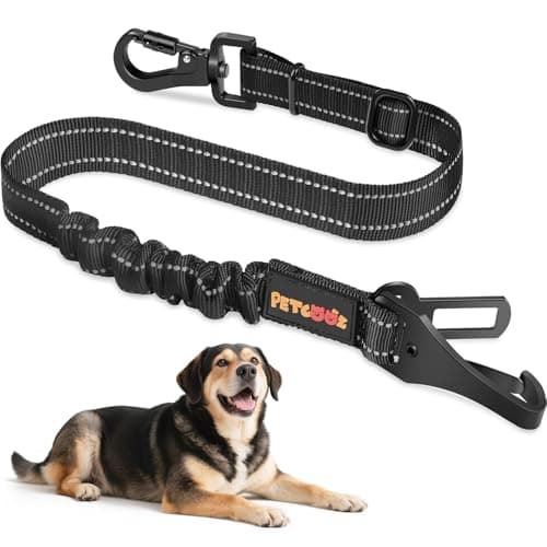 Ceinture voiture chien PETCOOZ réglable 58-92 cm