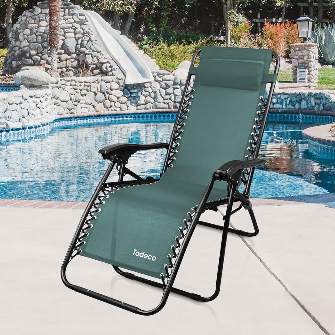 Chaise Longue Todeco: Transat Jardin Pliante, Bain de Soleil