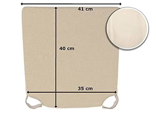 Sunnypillow Lot 4 Galettes Trapèze Confort