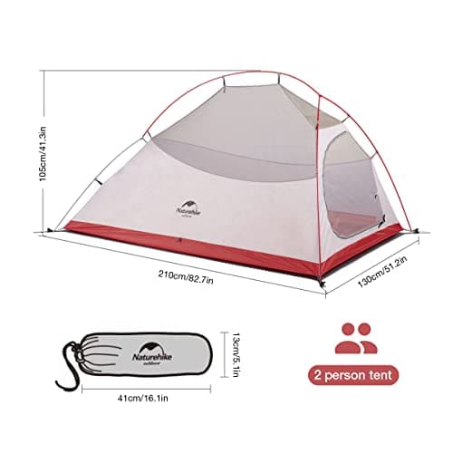 Naturehike Cloud Up 2 Tente 2P Autoportante