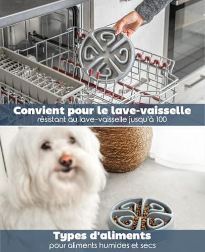 Gamelle anti-glouton lionto Ø 20 cm pour petits chiens