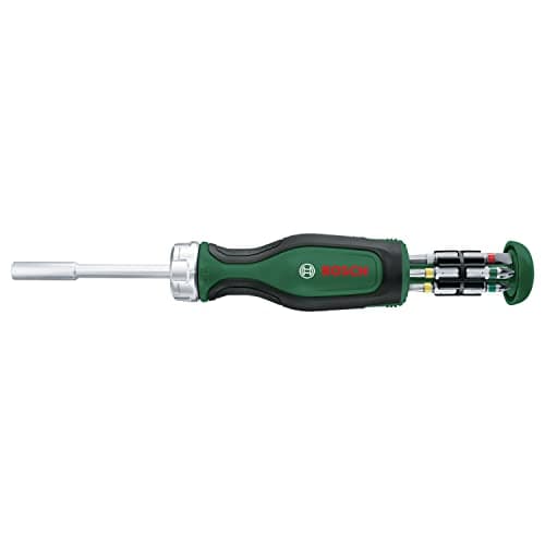 Tournevis cliquet Bosch 50 Nm 12 embouts