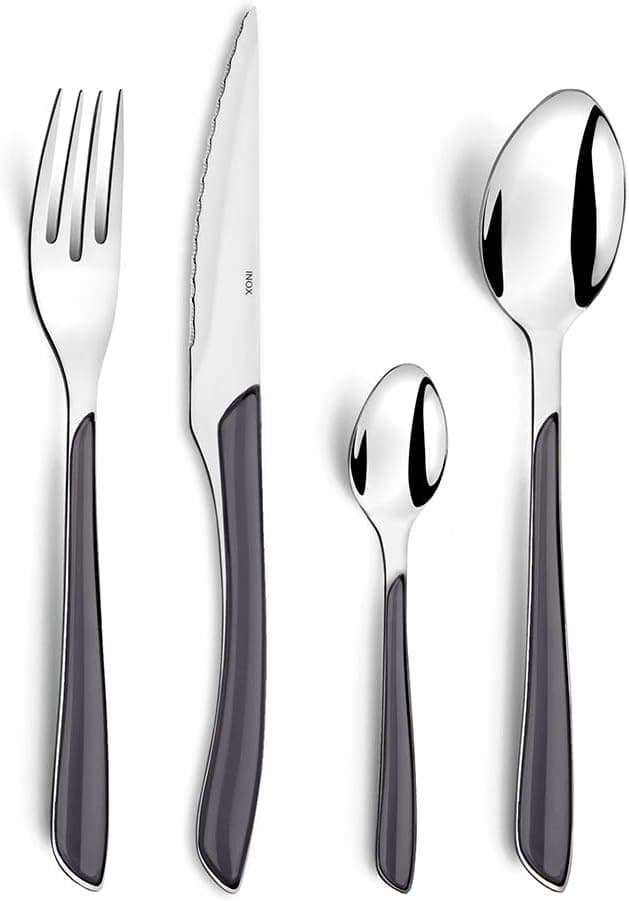 Coffret 24 Couverts Amefa ECLAT - Gris
