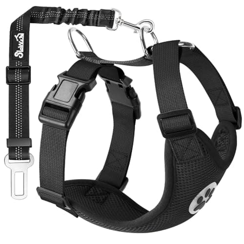 Harnais voiture chien SlowTon avec sangle taille M
