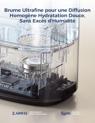 Humidificateur d'Air AROEVE 6L Ultrasons DH-JS07