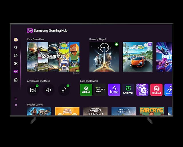 Samsung Téléviseur TQ43Q60D 43" (43 Pouces) QLED 4K Smart TV