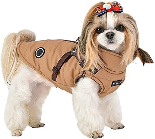 Manteau chien Puppia Mountaineer II harnais intégré