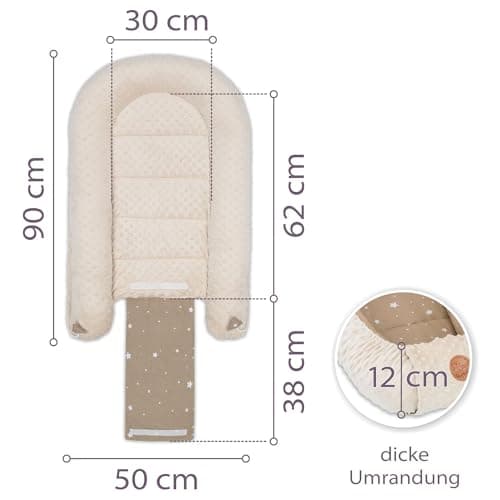 Totsy Baby Réducteur Lit 90x50 Minky