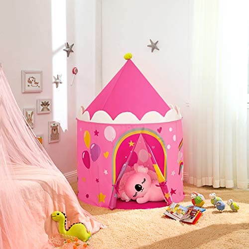 Tente château princesse SONGMICS LPT04PY pop-up