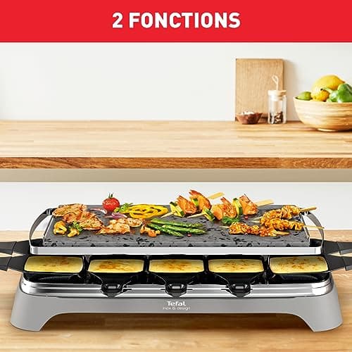 Tefal Raclette Pierrade 1350W 10 pers