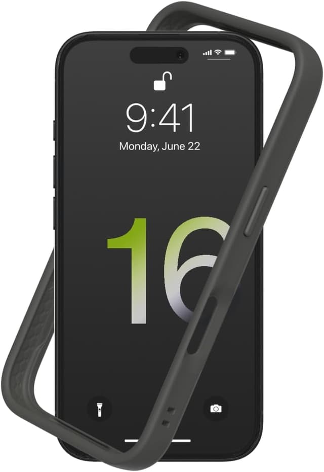  RhinoShield Coque Bumper iPhone 16 CrashGuard