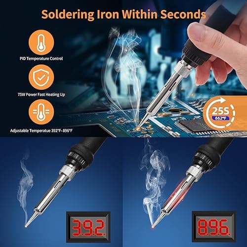 Yofuly Station Soudage 75W 392 896 F 10s