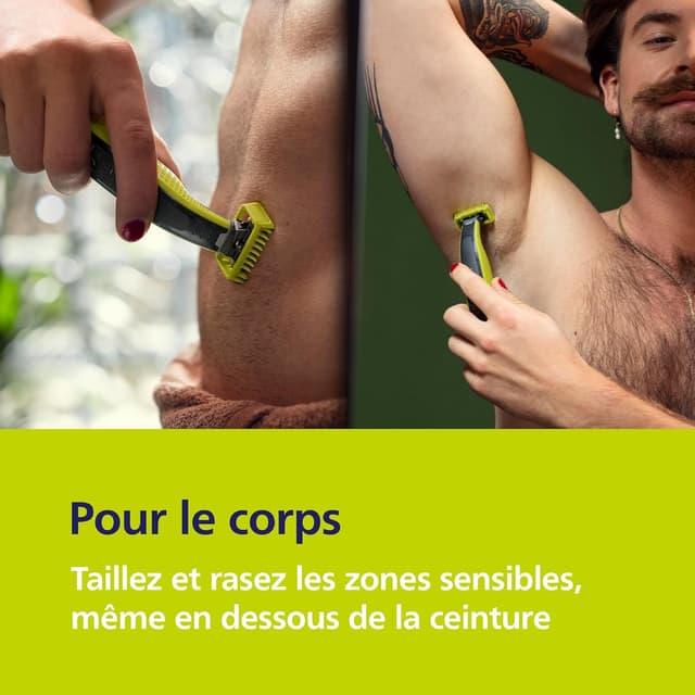 Philips OneBlade 360 - Rasoir et Tondeuse Corps & Visage