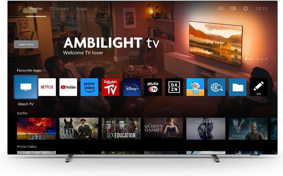 Philips Ambilight 55OLED759 Smart TV OLED 4K - Écran 55 Pouces