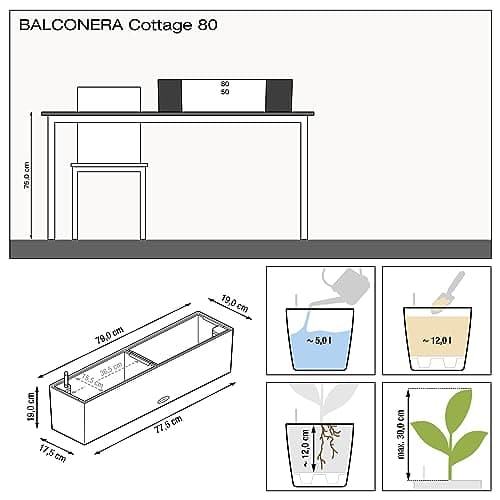 Lechuza Balconera Cottage Arrosage Auto Moka